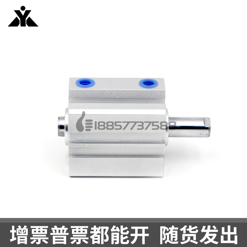 替亚德客ACQD63*ACQD50x10x20x25x30x40x50-S-B外牙带磁 双头气缸