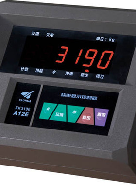 上海耀华XK3190-A12+EK3仪表电子秤表头计重台秤小地磅称重显示器