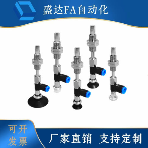 SMC真空吸盘侧边进气ZPR10/13/16/20/25/32/BNK/BSK10-04/06-A10