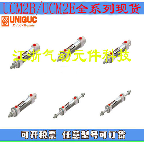 UNIQUC优力克不锈钢气缸UCM2B/UCM2KB/UCM2E/UCM2KE/UCM2W 40缸径