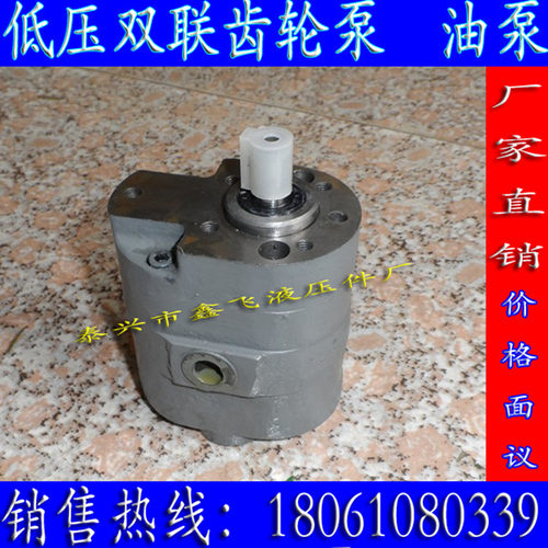 DLCB-B6/6双联齿轮泵CB低压油泵 电动液压机磨床 吸油泵 输送泵
