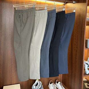 通勤防水冲锋运动裤 男款 子 秋季 城市户外加绒保暖三防软壳休闲长裤