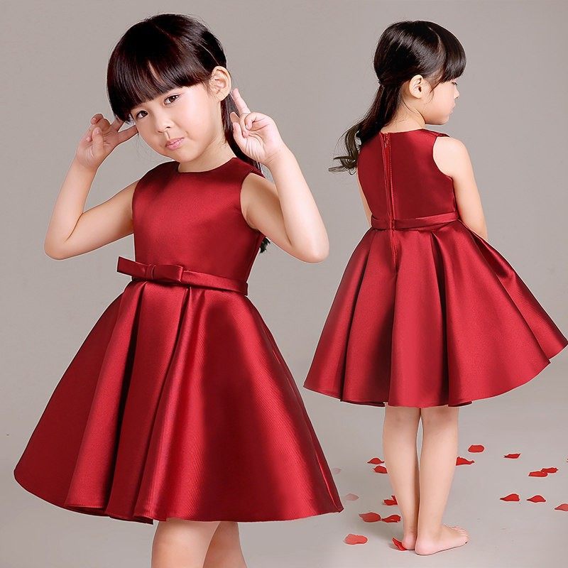 新款儿童礼服女童公主裙女花童礼服婚纱裙短款红色蓬蓬裙连衣裙秋,童装/婴儿装/亲子装,儿童礼服,淘宝优惠券,粉丝福利购,淘宝优惠卷