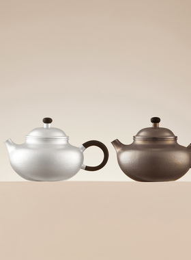 「现货可发」容天银壶紫皮小泡茶壶  75g90cc 银泡泡纯手足银9999