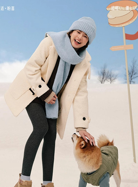 Pansy盼喜日本短靴女超轻舒适加宽百搭保暖高帮鞋2025年新款4291