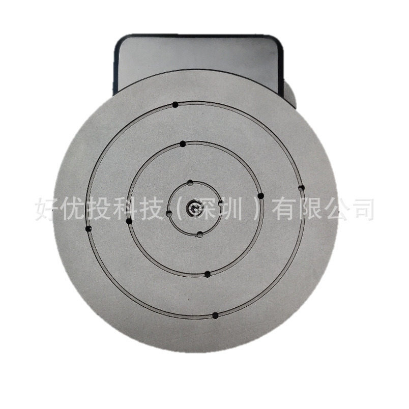 可调速20CM3D扫描仪检测仪用光学电动金属转台旋转台转盘50KG载重