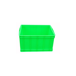 大号带盖700-390物流周转箱塑料收纳仓储工具物料盒货架塑胶运输