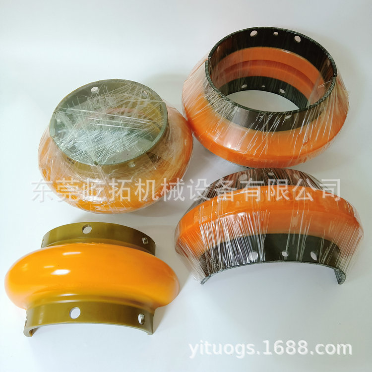 粉碎机配件 ZLF WS4006传动部件电机偶合联轴器弹性胶