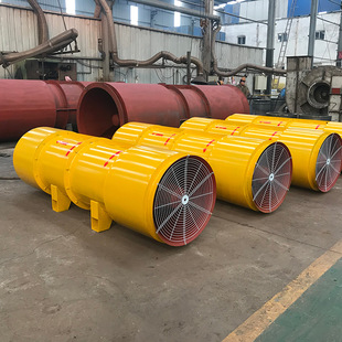 SDF隧道风机 压入式对旋轴流隧道风机2*45kw隧道施工开采用低噪音