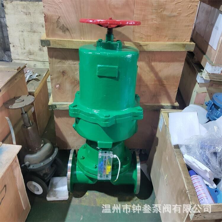 G6K41J-16P常开式气动衬胶隔膜阀气动常闭衬胶膜阀G6K41J