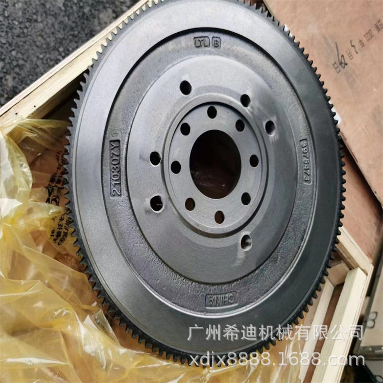 PC200-6 PC200-7 PC210-7 220-7 6BT5.9 6D102发动机飞轮总成