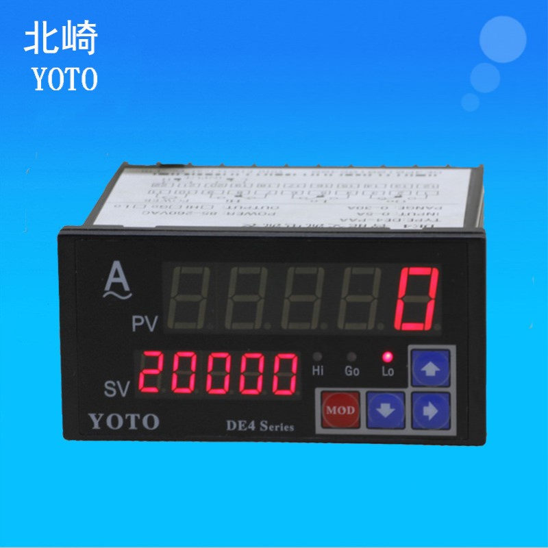 DE4I-P2AADV直流RS485通讯区间报警功能单相数字交流电压表数显表