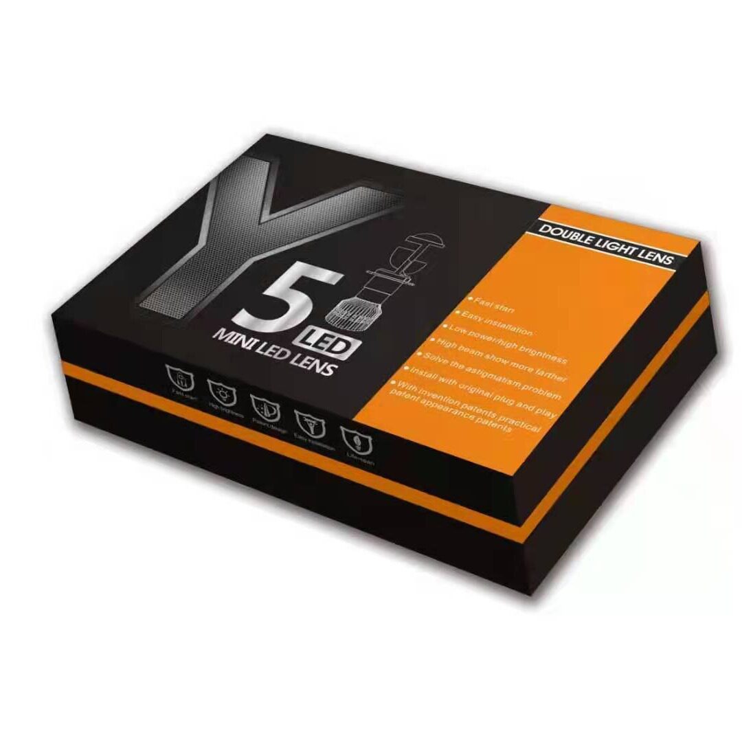 Y5透镜H4远近一体LED大灯50W