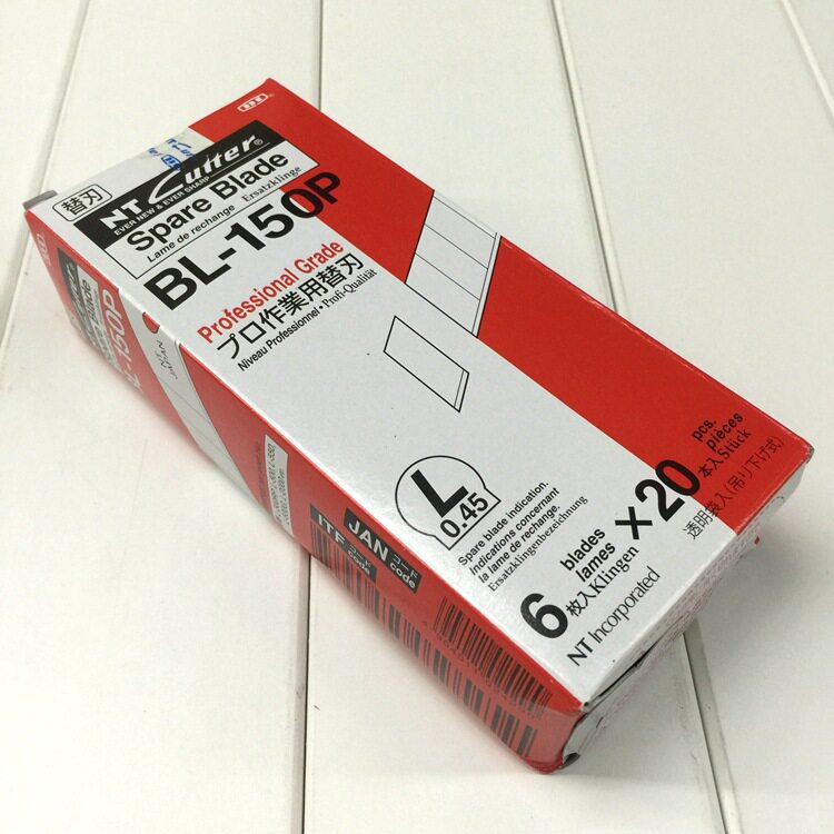 日本NTCUTTERBL-150P大美工刀片58度替刃介刀片18MM刀片