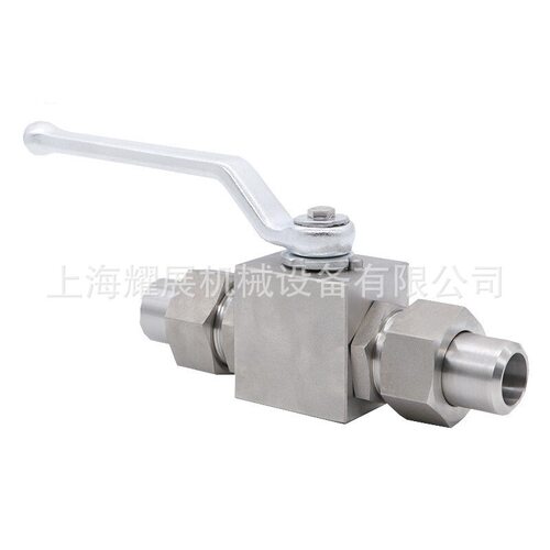 YJZQ-J20W/32W304SS不锈钢焊接式高压球阀带活接头球阀31.5Mpa