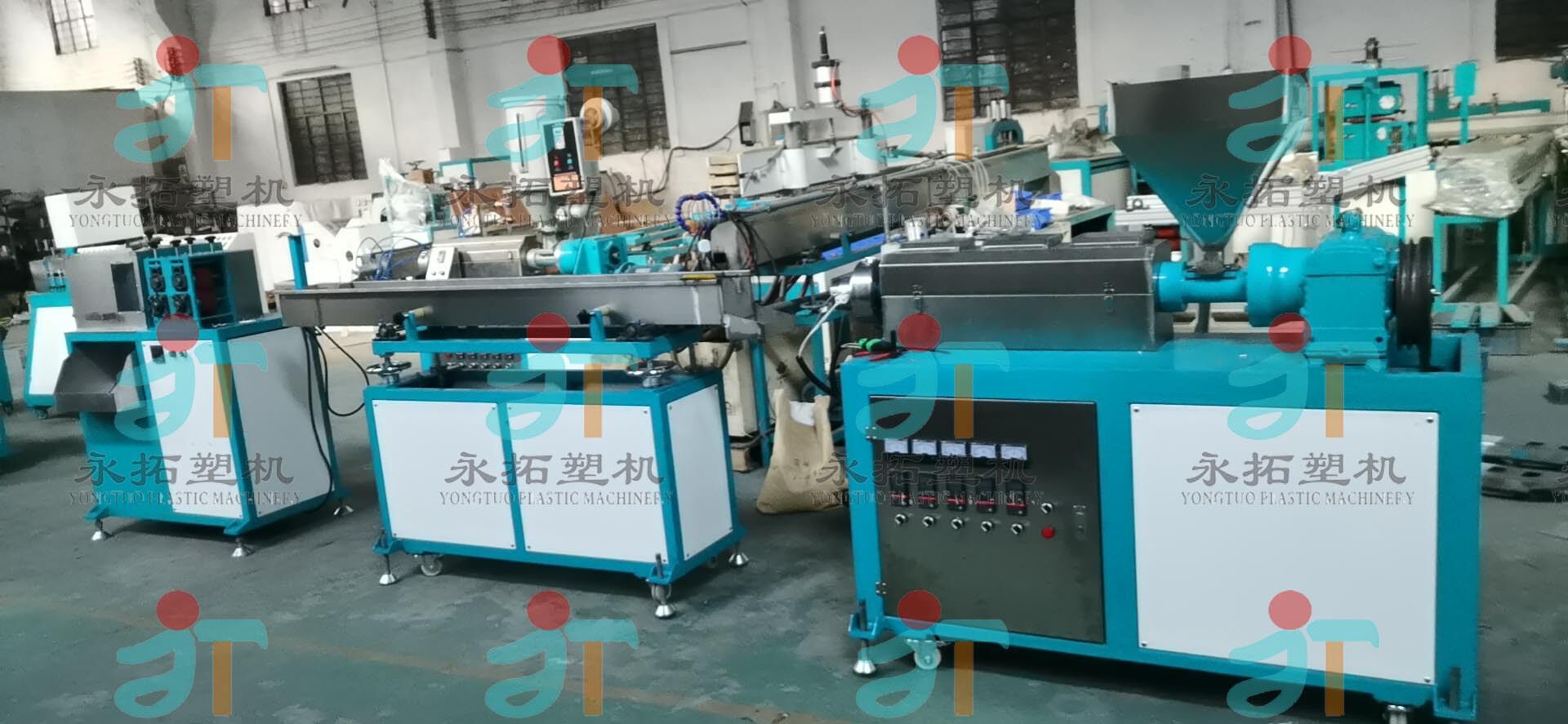 PLA可降解吸管挤出机——广州永拓制造