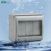科大直销KD 3GS三位单控防水开关 厨房防水阻燃防火安全开关