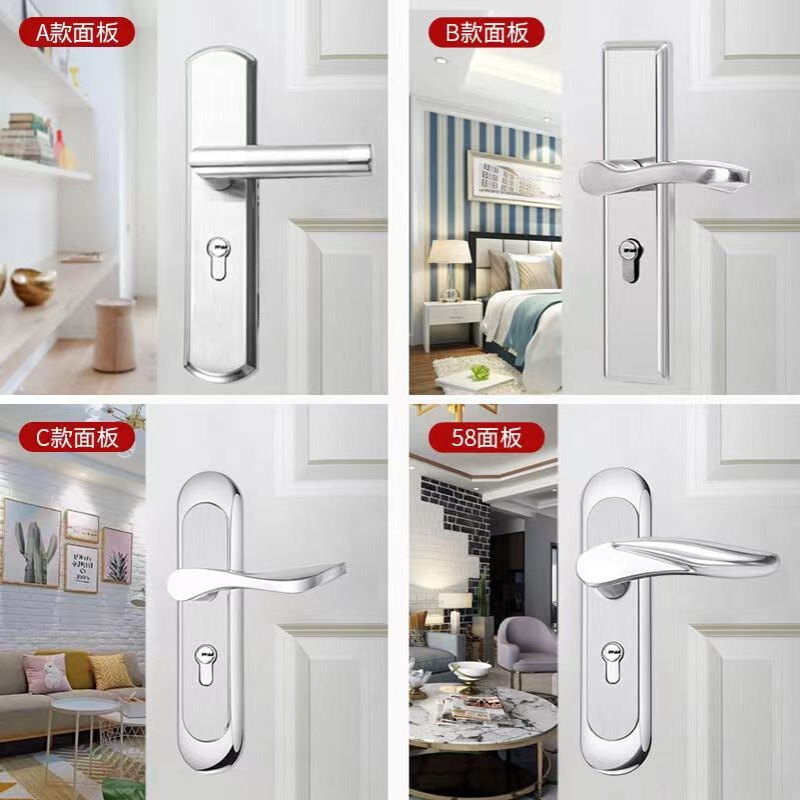 老款小50锁体门锁孔距125mm室内木门老式5040加长锁体门锁包邮