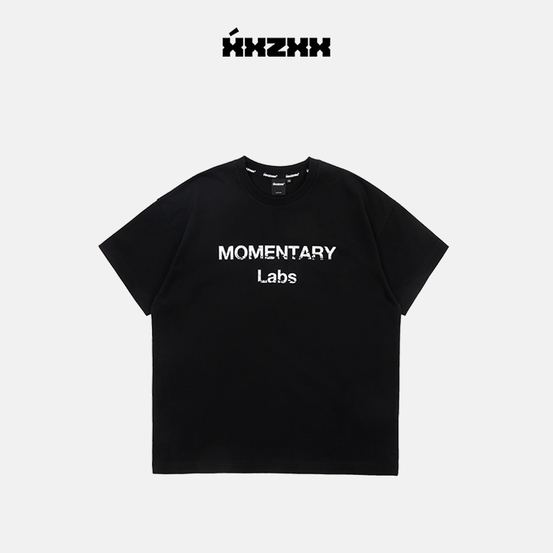 XXZXX潮牌字母印花短袖T恤男女款