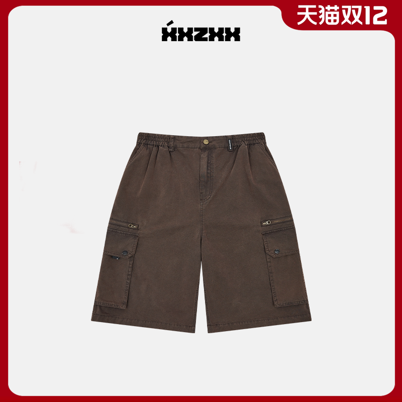 XXZXX潮牌工装短裤男女同款