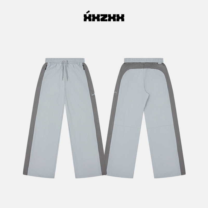 XXZXX防水拼接休闲裤男女同款