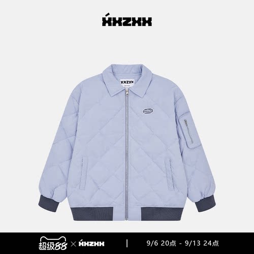 XXZXX潮牌轻薄羽绒服宽松外套