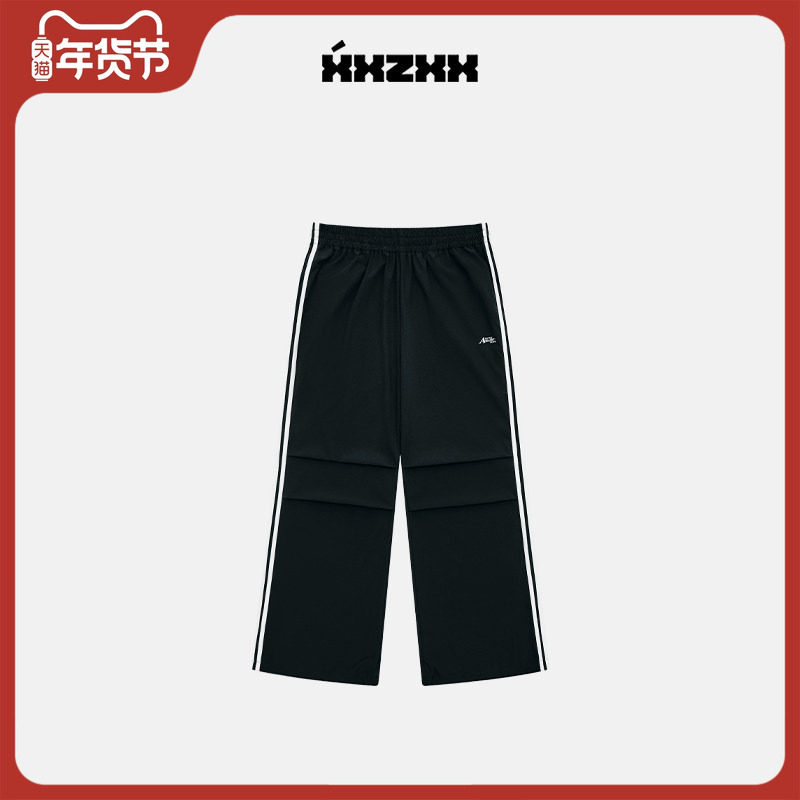 XXZXX三条杠运动休闲长裤束脚男女潮牌童装亲子装 秋季新款 1101
