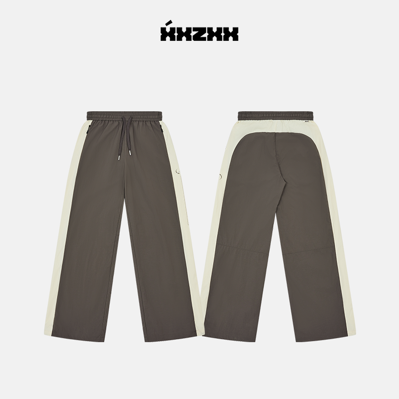 XXZXX防水拼接休闲裤男女同款