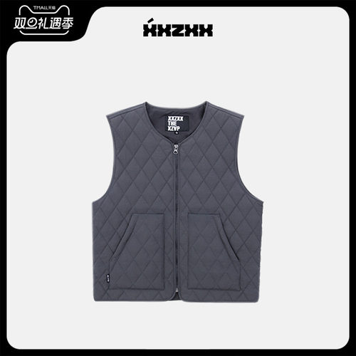XXZXX潮牌复古阿美咔叽马甲背心