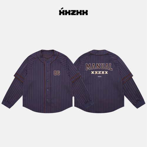 XXZXX棒球服外套男女同款潮牌