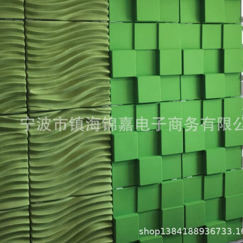 聚酯纤维隔音板大提琴钢琴音乐室高低频吸音板酒店异形装饰凹凸板