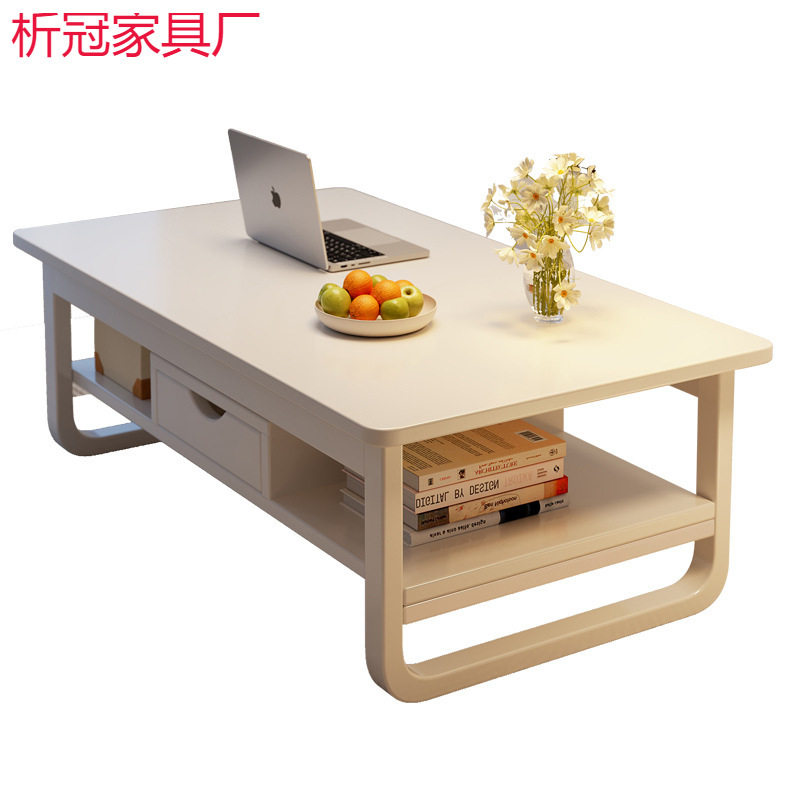 【析冠家具厂】现代简约茶几小户型客厅沙发旁边几阳台茶桌出租房