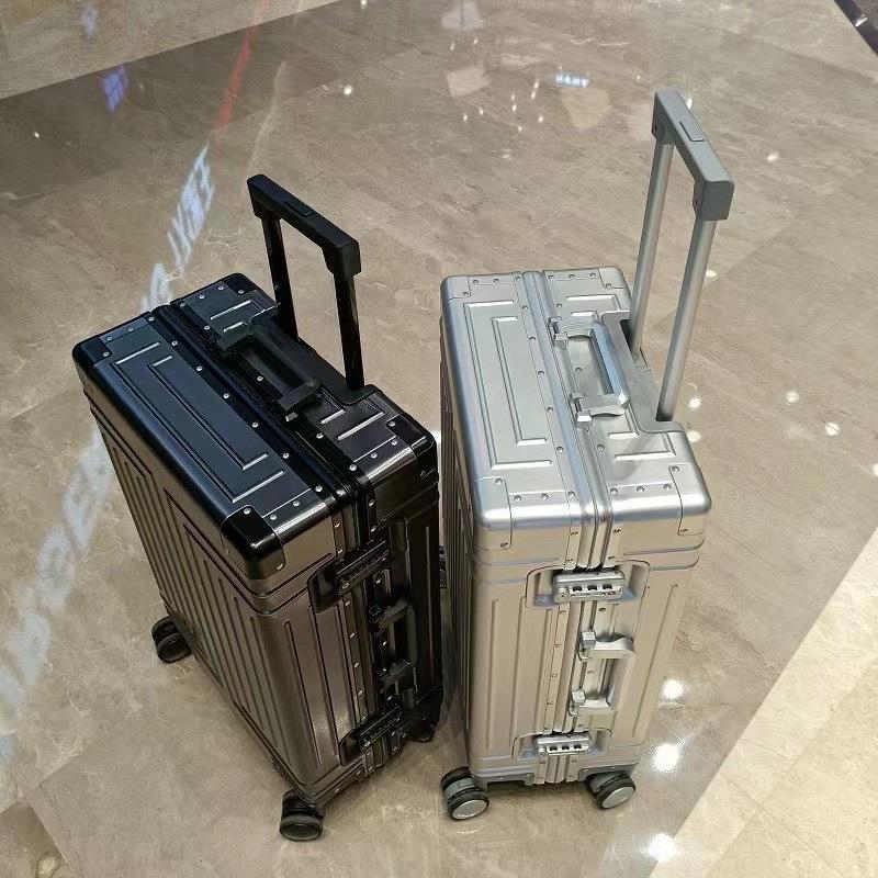 爆款全铝镁合金拉杆箱男万向轮金属行李箱男女学生全铝箱商务旅行