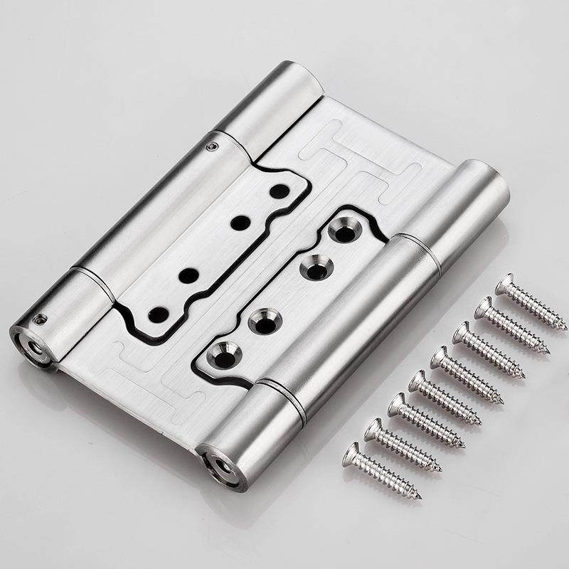 爆款不锈钢自动回弹铰链免开槽自闭关门器内外开双开自由双向弹簧,基础建材,铰链,淘宝优惠券,粉丝福利购,淘宝优惠卷