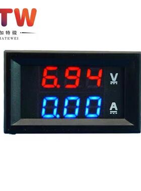 爆款DC0-100V/10A50A100ALED直流双显示数字电流电压表数字表头
