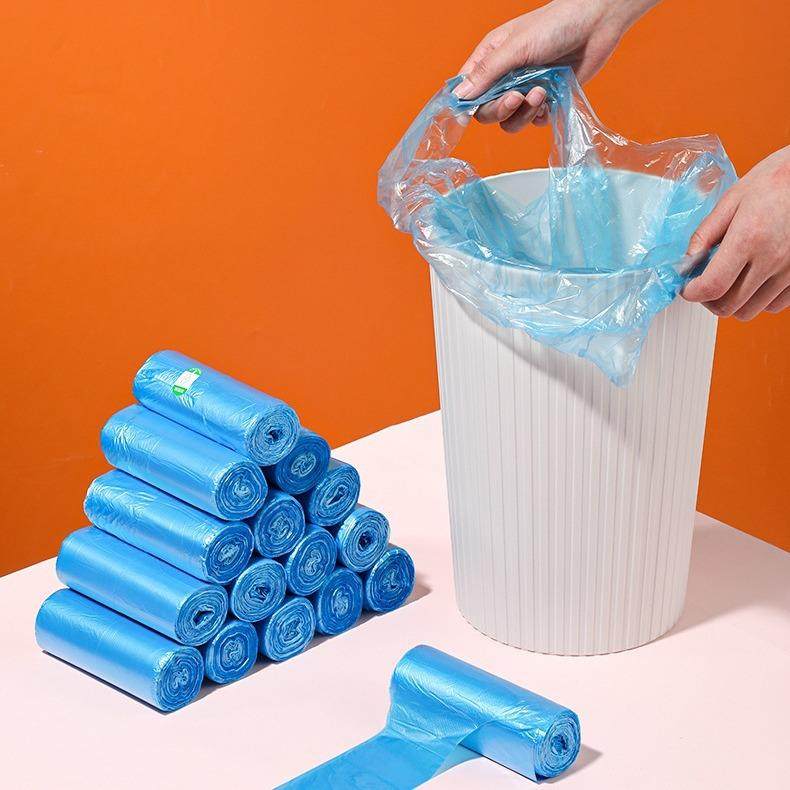 爆款垃圾袋手提式家用加厚商用办公室用大号实惠装背心厨房塑料袋