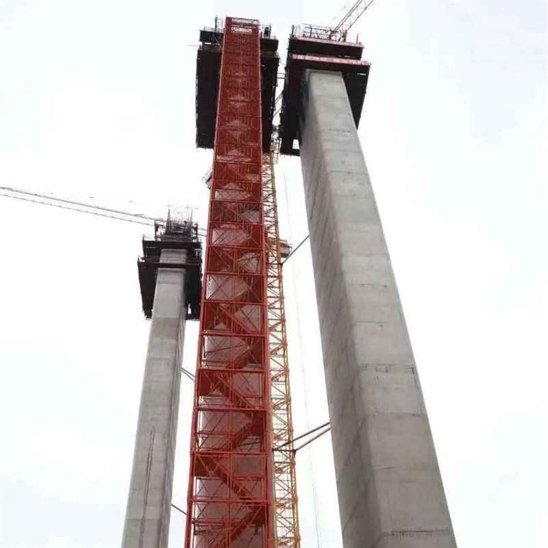 安全梯笼墩柱抱箍平p台稳固支撑施工高空作业安全防护优选方案