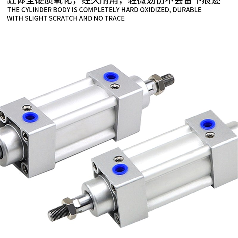 亚德客型双出标准气缸JSID32 40 50 63 80 100 125X25X50XX75X100