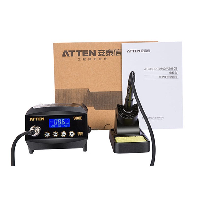 ATTEN安泰信 AT980E 80W数显焊台 电烙铁936b升级款Z数显防静电