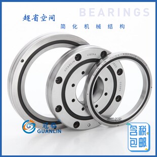 国产交叉滚子轴承RB8016 CRBC8016 UU CLC0 1 P5机械手转盘轴承