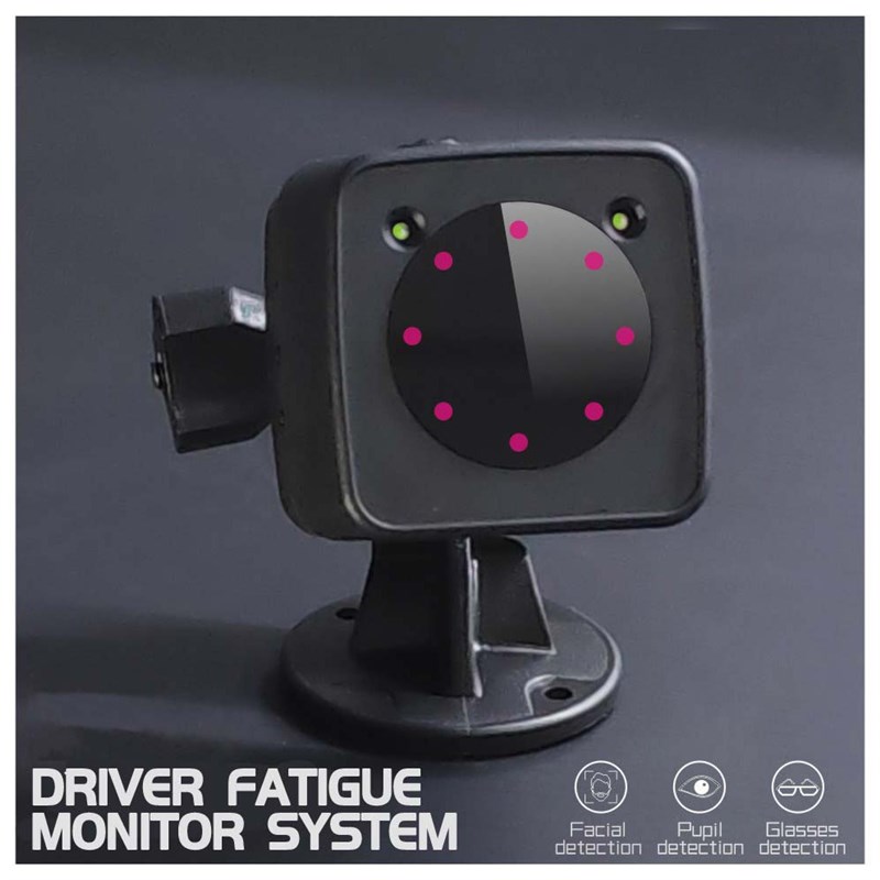 车载疲劳驾驶预警仪 p人脸识别防瞌睡提醒 司机安全驾驶仪高灵敏