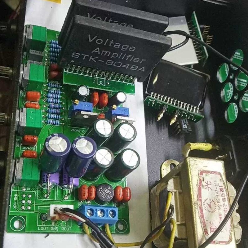 美音分立模块发烧双运放升lNE5532 JRC4558D AD827JN转换板cxd998