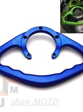 适用川崎ZX9R ZX12R ZX14R ZZRF144改装油箱扶手 油箱盖后乘客手