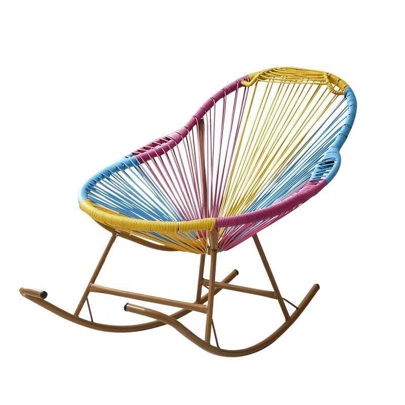 藤椅彩虹摇椅 阳台休闲摇摇u椅躺椅 网红藤编摇篮椅 午睡彩虹摇椅,商业/办公家具,商用休闲沙发,淘宝优惠券,粉丝福利购,淘宝优惠卷