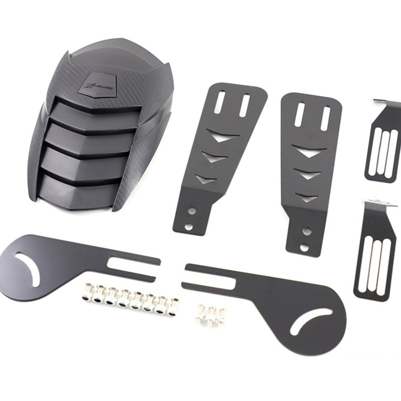 CB150R CB650摩托车挡泥板R3 RC25 z1000/650改装X后挡泥板挡水瓦