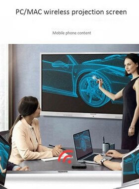 Wireless Display Dongle 1080P WirelesHs Hdmi+Vga Projection