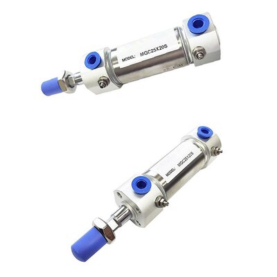 新款型/MG系列/迷你气缸/标准气缸/缓冲可调型MGC/20/25/3.2/4现