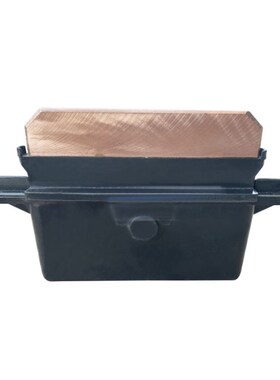 500A/800A单极集电器碳刷z片 起重机滑触线黑色重型刀头加高耐磨