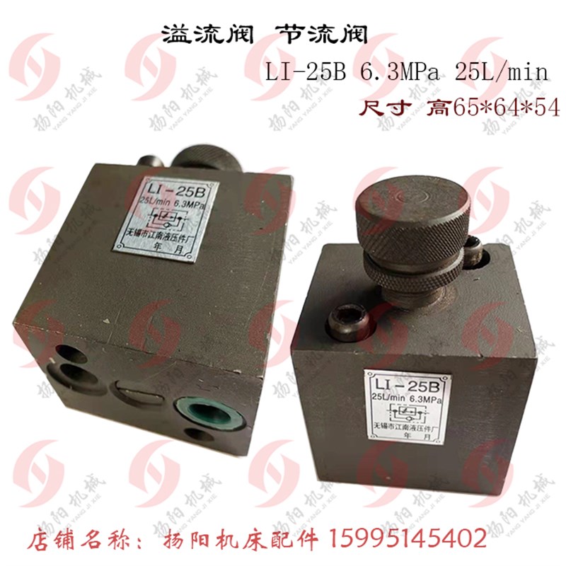 调压阀 溢流阀 节流阀 L1-25B/6.3Mpa 管式节流阀 SL1-10 /25