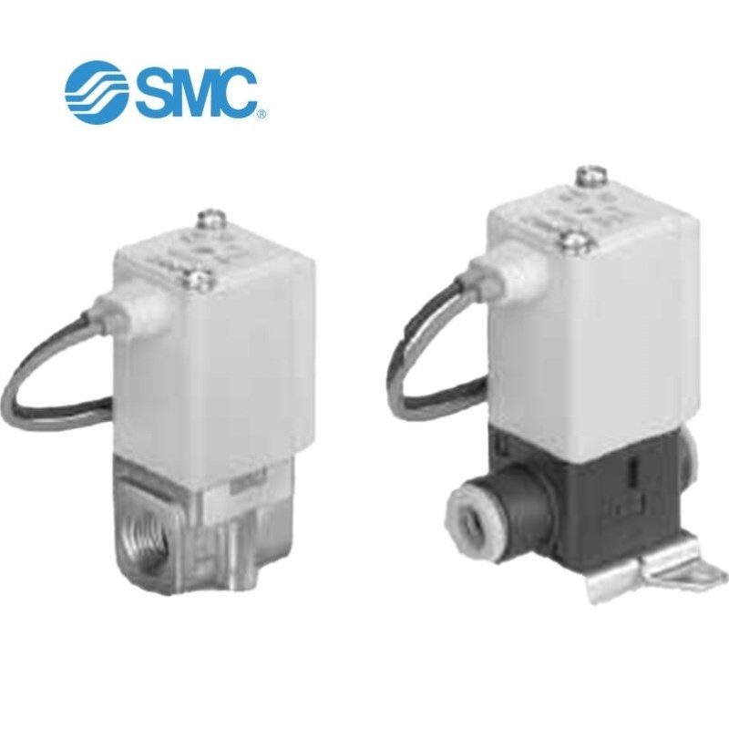 SMCVDW系列小型直动式v2通电磁阀空气用单体VDW20GA